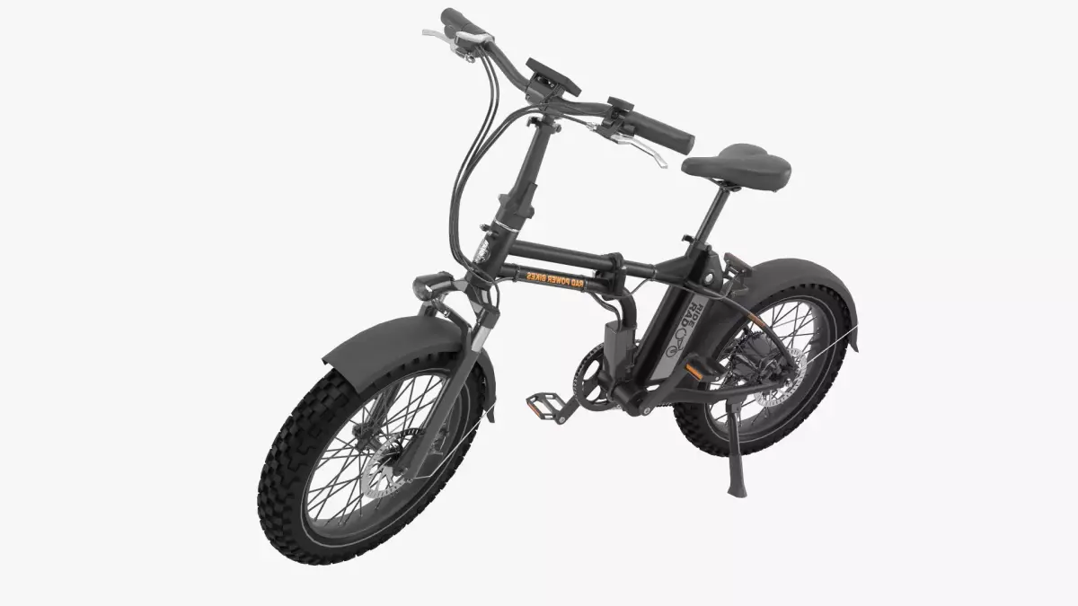 RadMini 4 electric folding bike 3D model