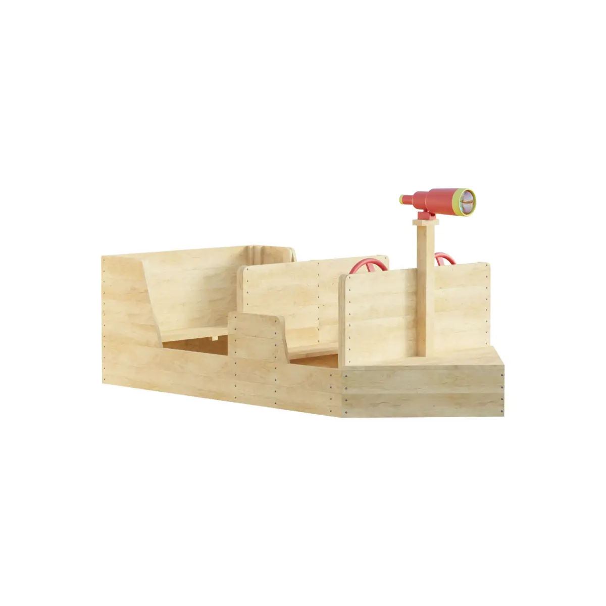 ADMIRAL WOODEN PLAY BOAT 3D model