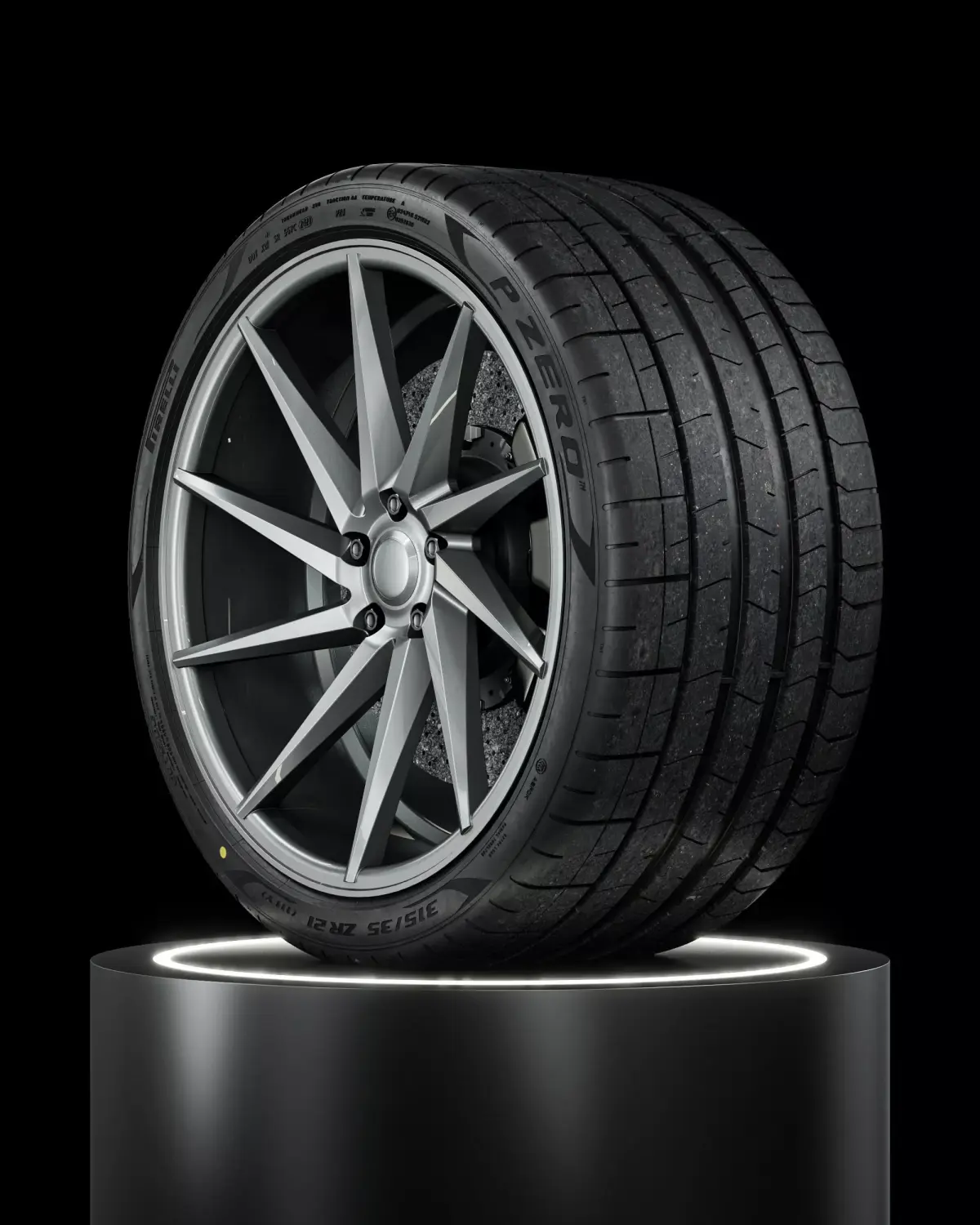 Pirelli PZ4 315 35 ZR21 111Y 3D model