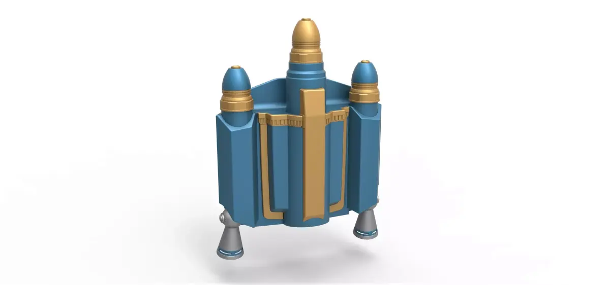 Axe Woves Jetpack from The Mandalorian TV series 3D print model