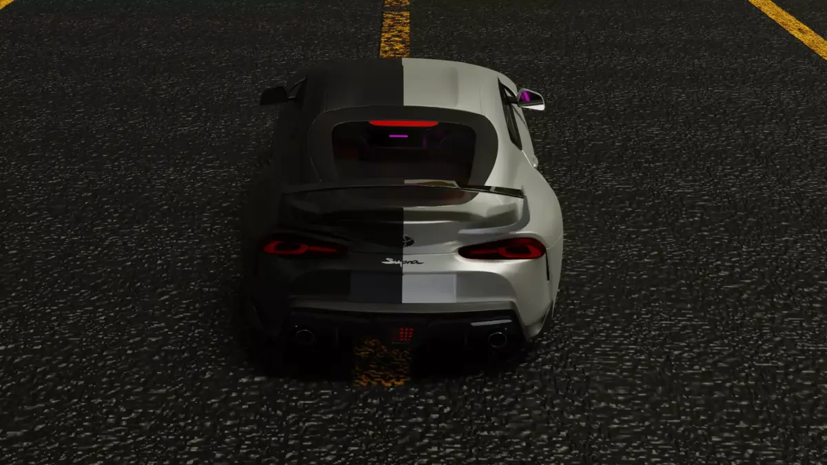 Toyota Supra GR Detailed  Free 3D model