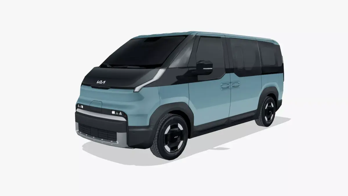 Kia PV5 Passenger 2025 Low-poly 3D model