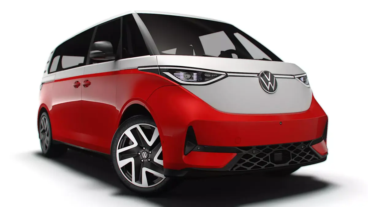 VW ID Buzz GTX LWB 2024 3D model