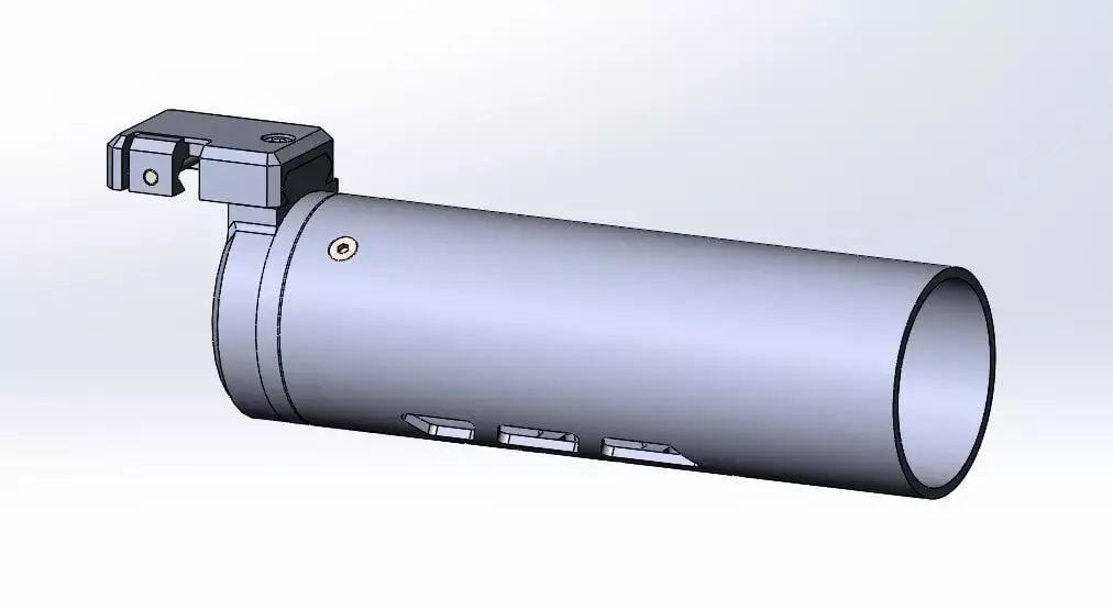 Suppressor Shield 3D model