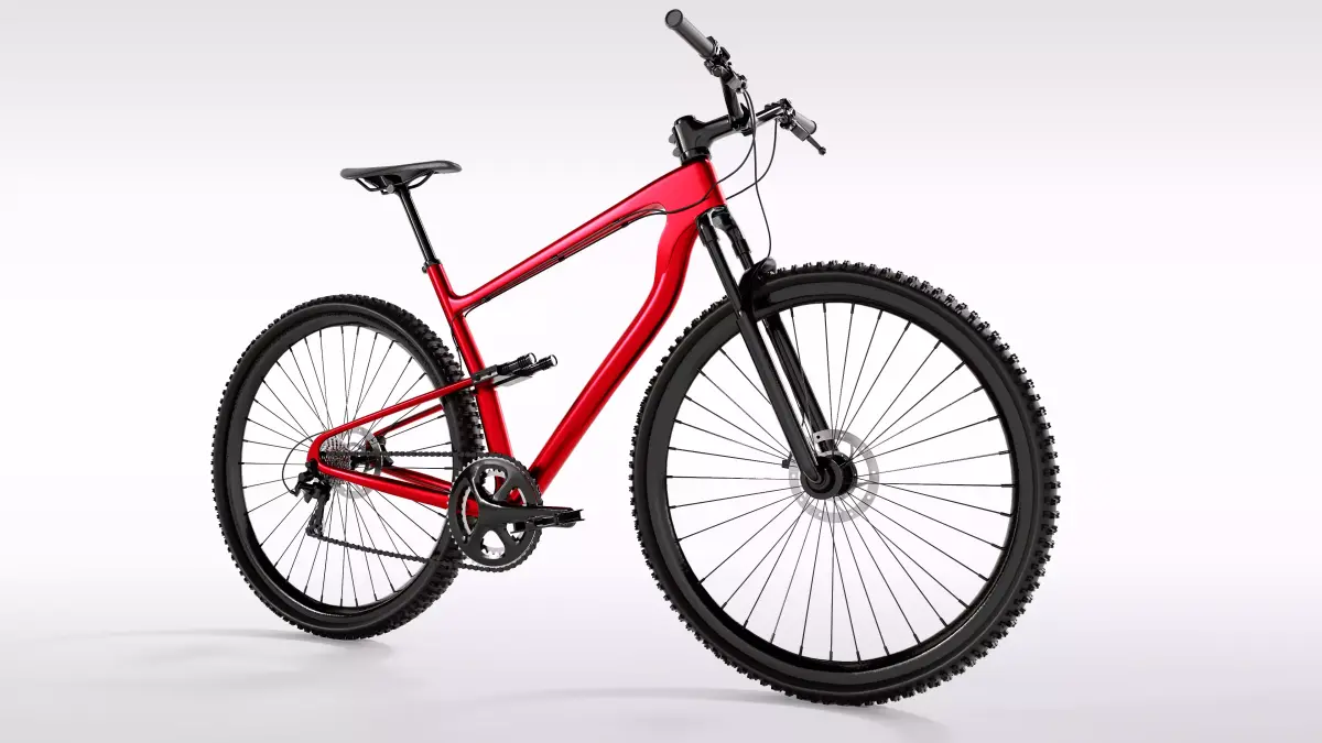 Trail Motorcycle 3D model purchase