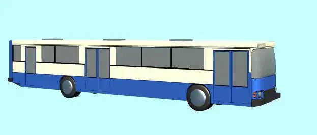 City Bus 3D model buy