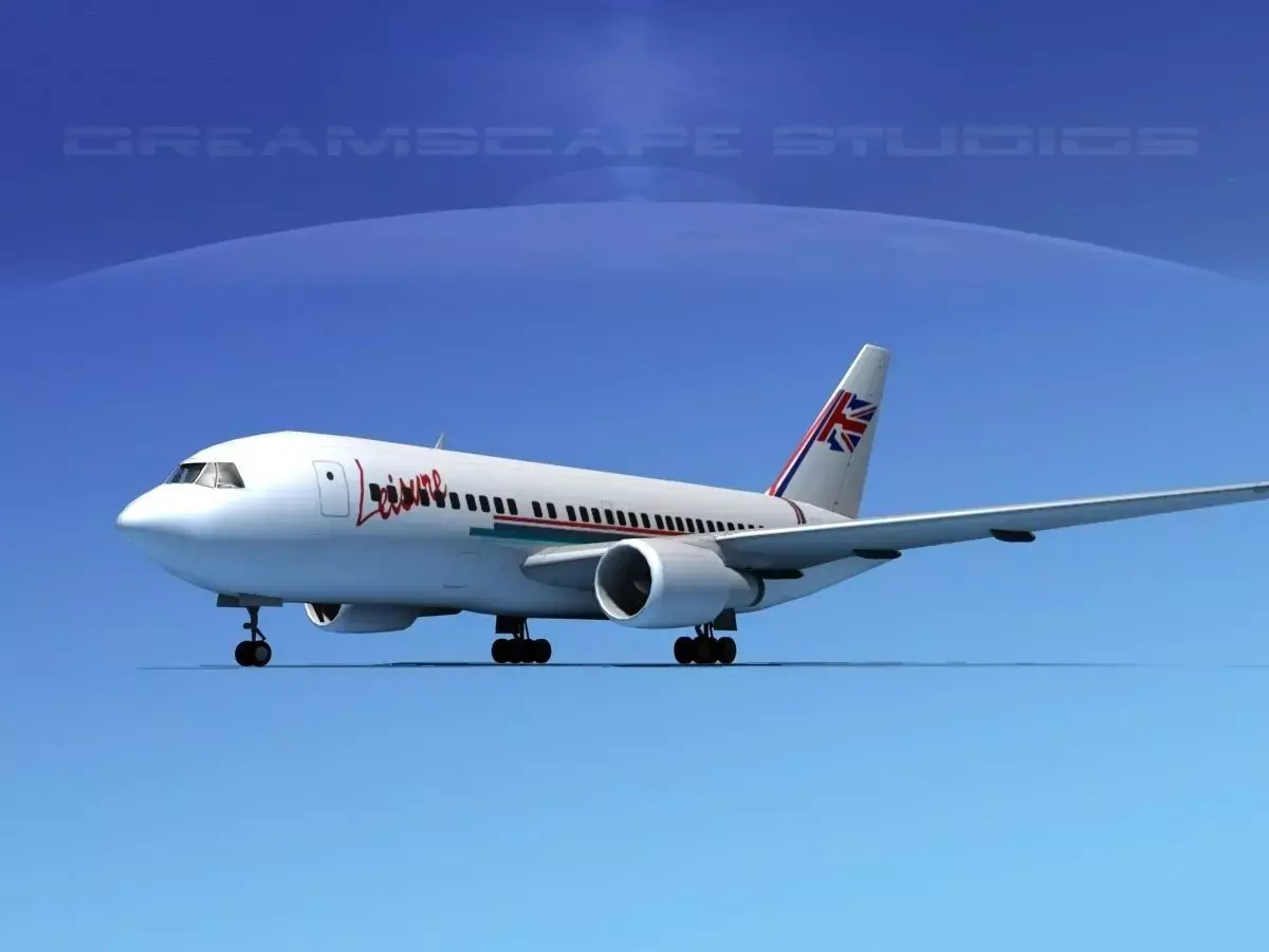 Boeing 767-200ER Leisure 3D model