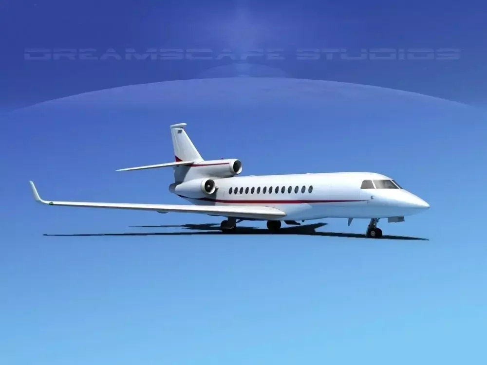 Dassault Falcon 7X V06 3D model