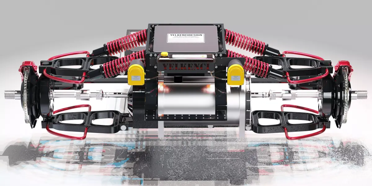 Electric car - ev - electric vehicle  3D model