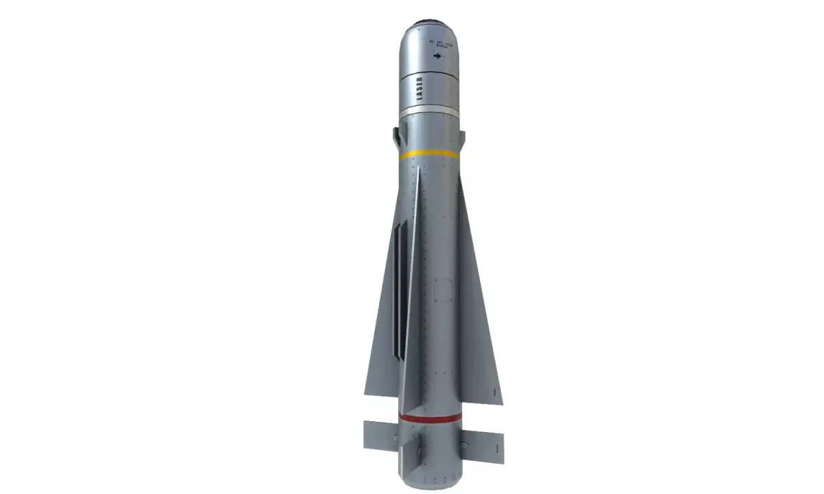 Missile maverick agm 65g Rocket Low-poly 3D model