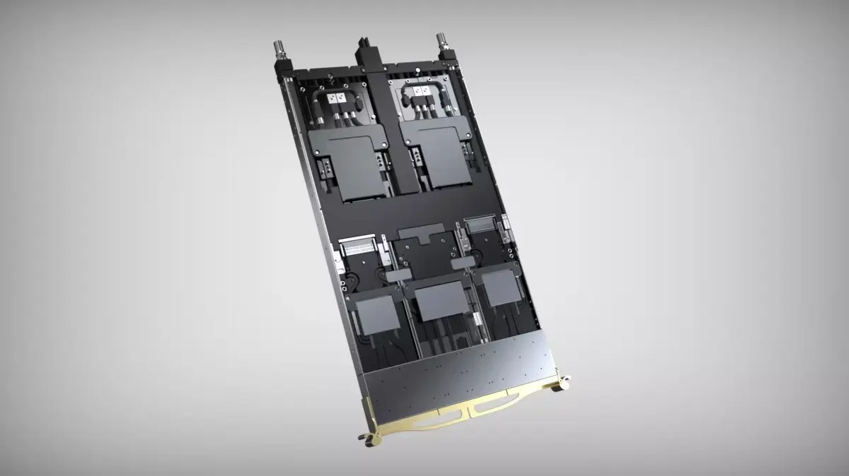 NVIDIA Vera Rubin NVL72 Compute Tray 3D Model 3D model