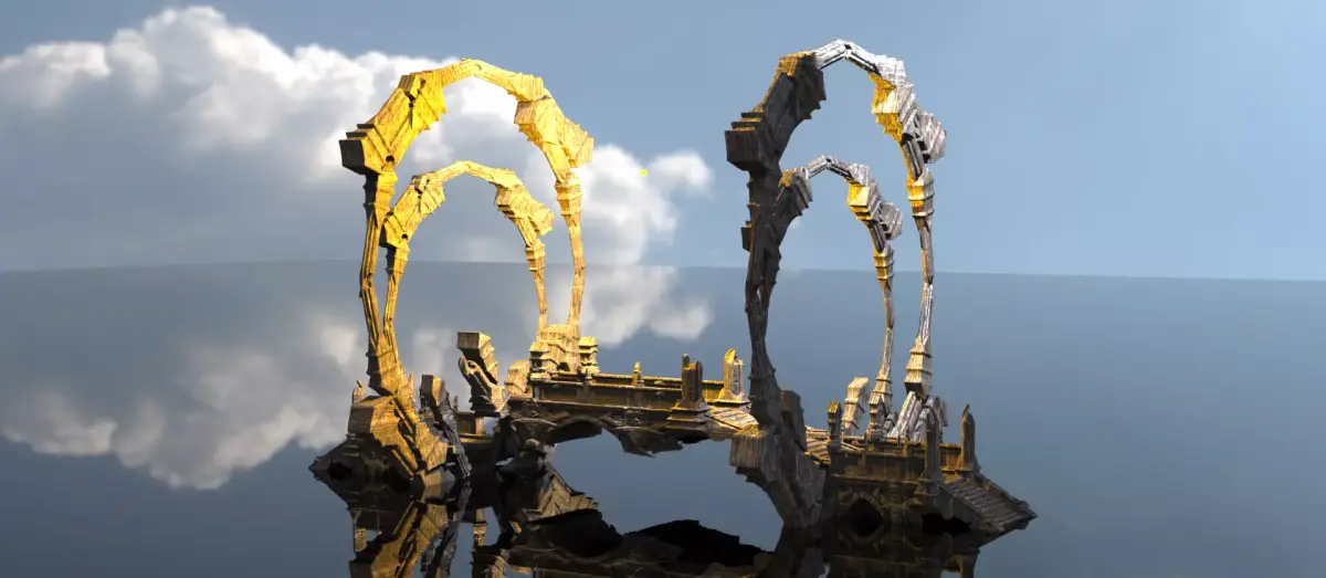 Zeus Stone Bridges  3D model