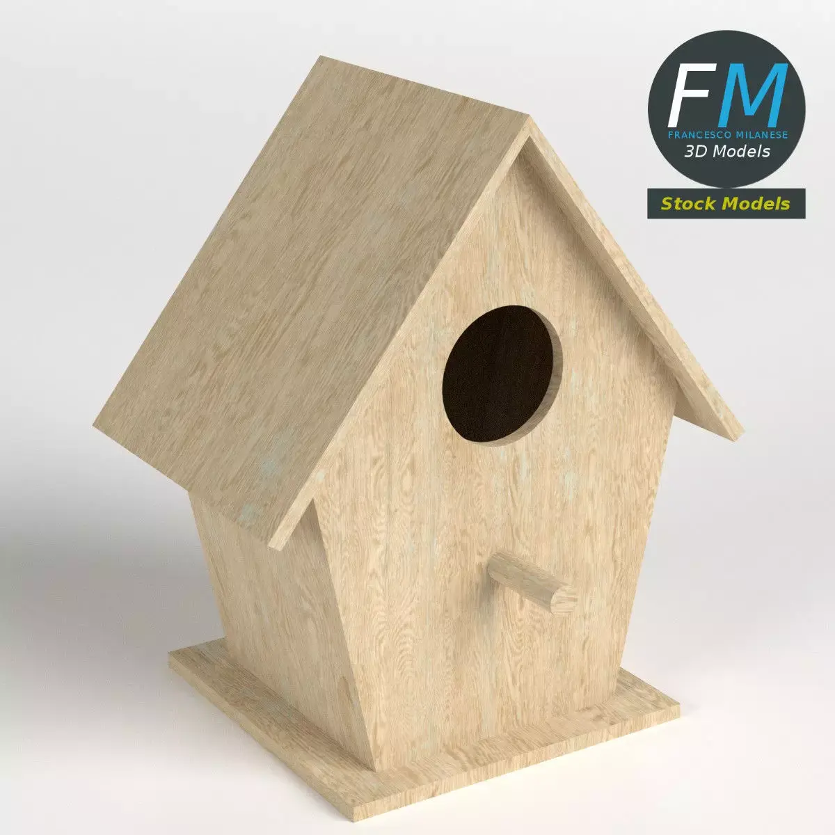 Bird house 1 3D model