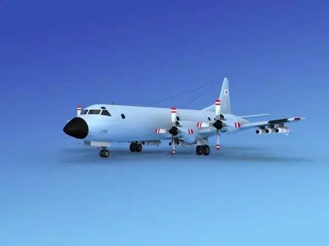 Lockheed P-3 Orion ROK 3D model