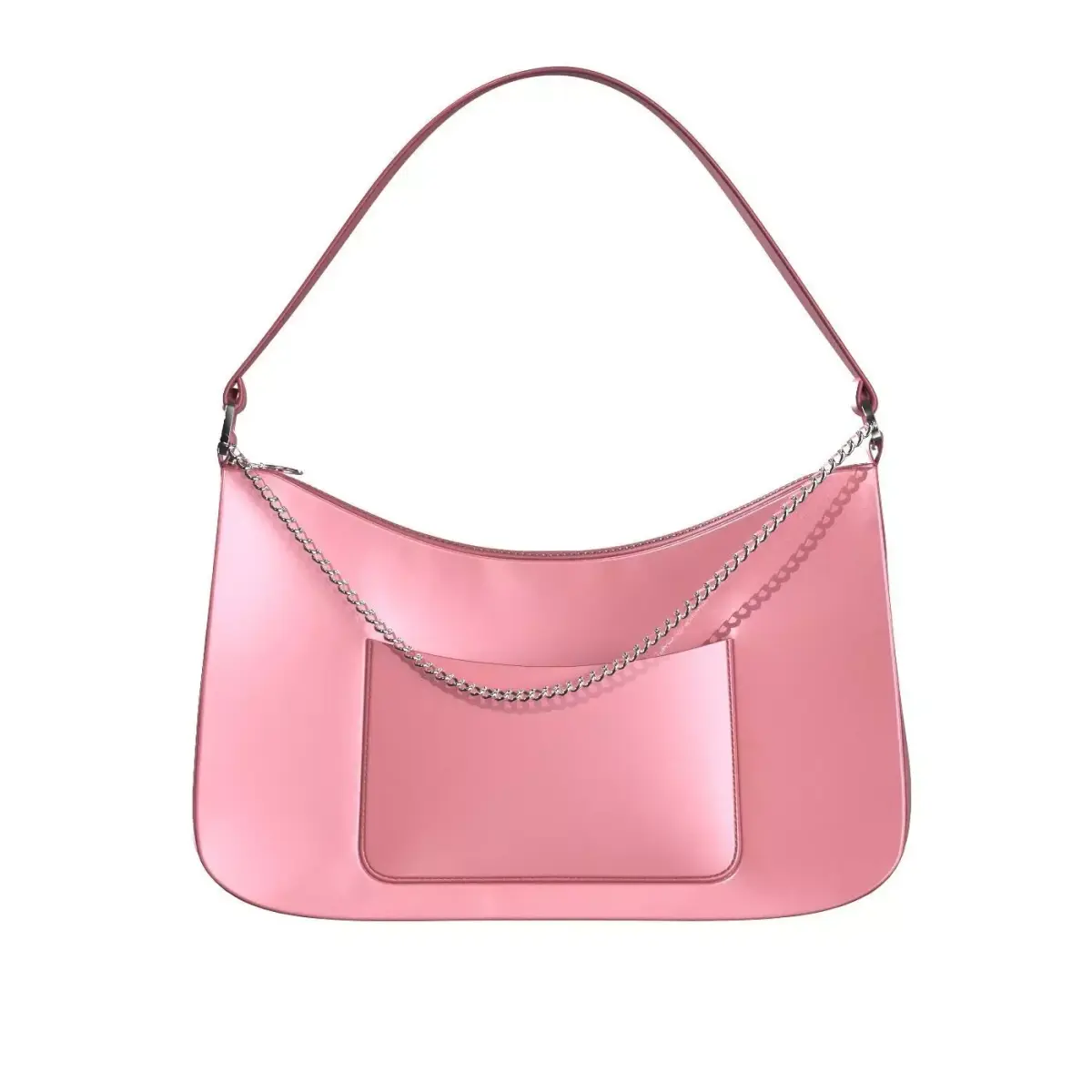 Pink Satin Tote Bag 3D model