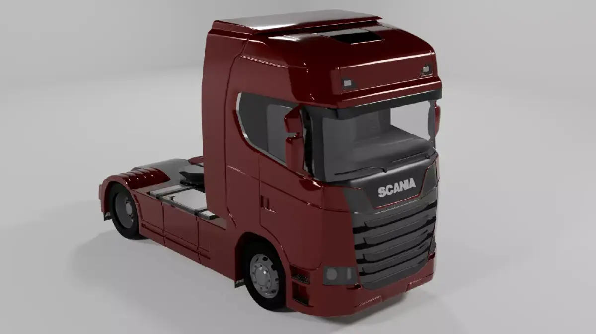 SCANIA S770 TRUCK 3D model
