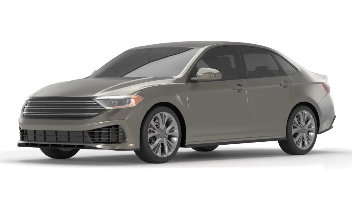 Generic Sedan 02 3D model