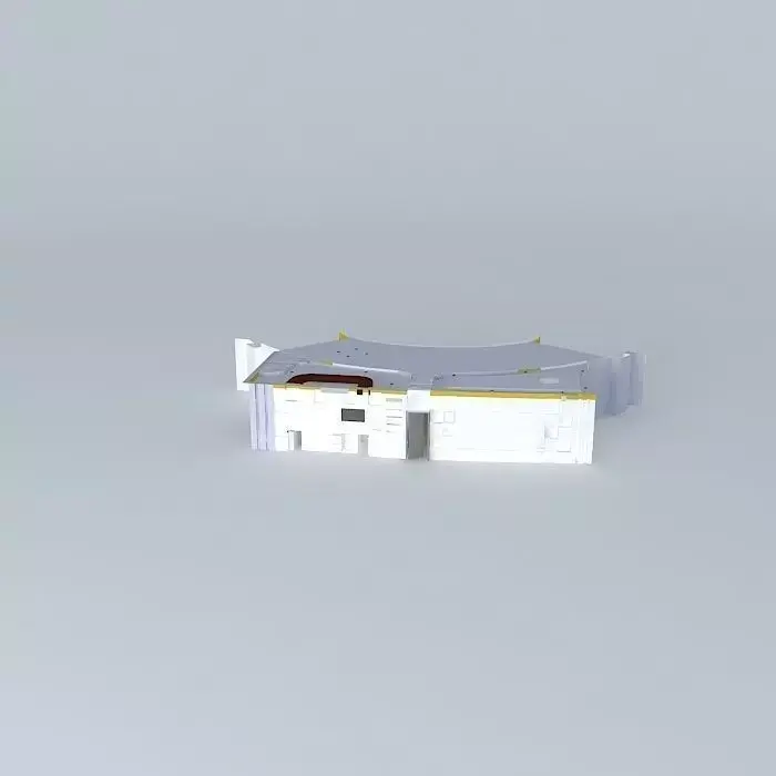 Pizza Cono Cafe using THORN Light Fitting Concavia Free 3D model