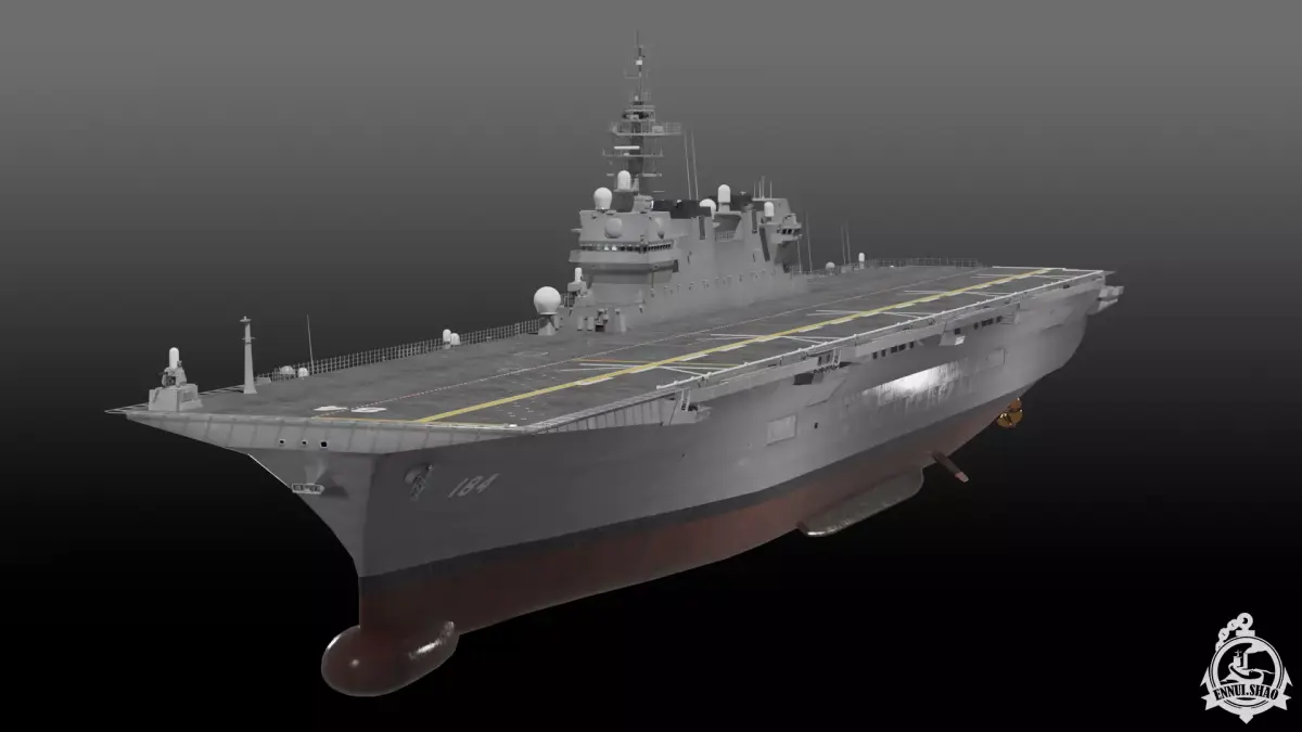 JS Kaga DDH-184 3D model