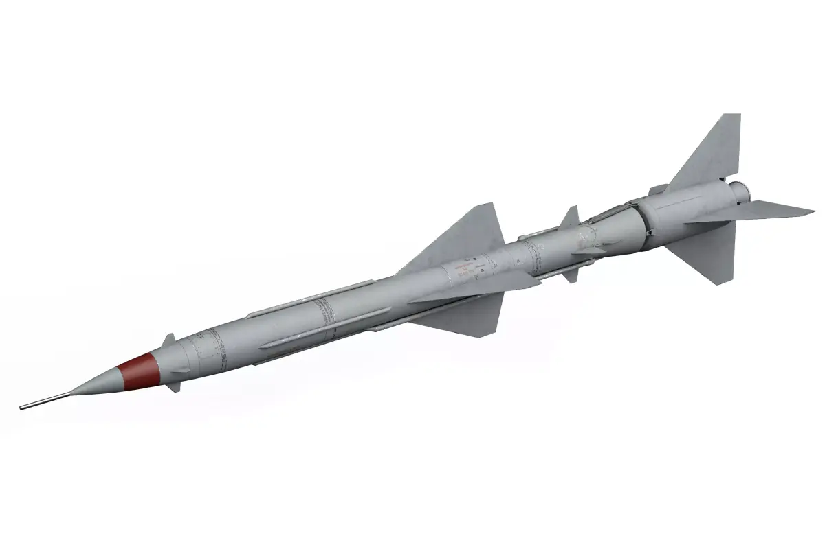V-755 soviet cold war SA-2 Guideline Volhov SAM Low-poly 3D model