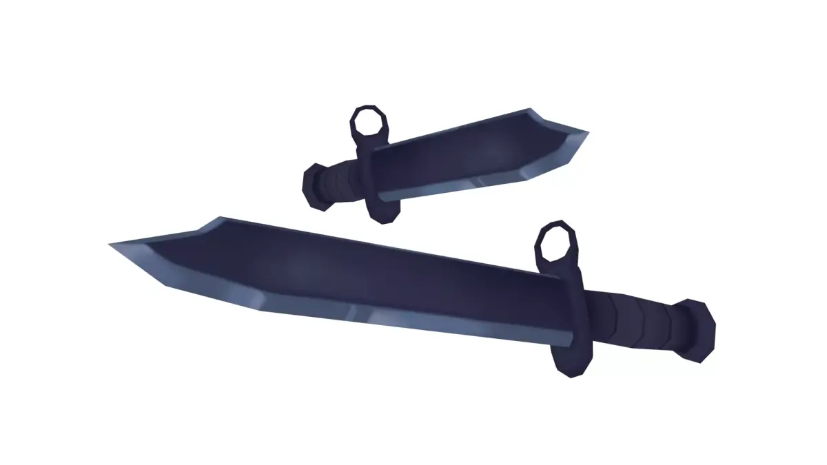 Combat Knife - Hand Painted 3D model