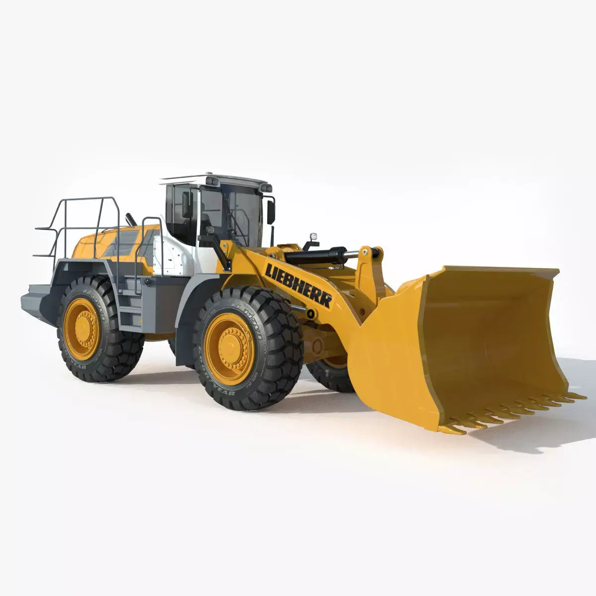 Liebherr L 580 Wheel Loader 3D model