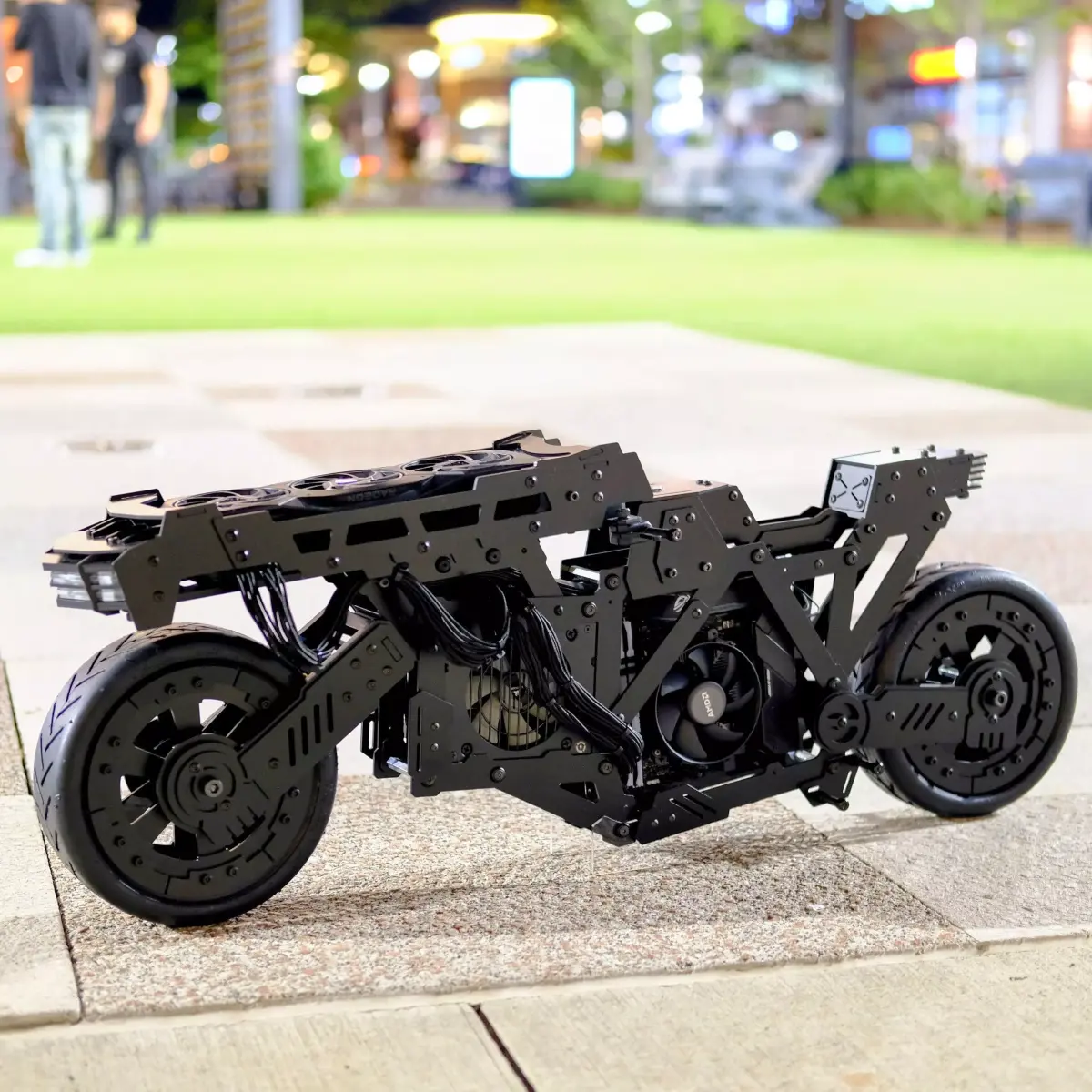 Quantum Retrograde Bike ITX PC Cas Bike 3D print model