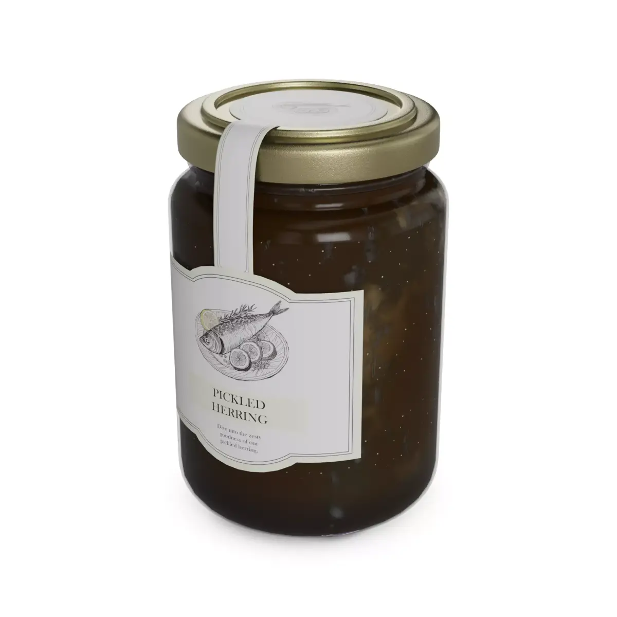 Herrings and herring products Pickled Herring 3D model