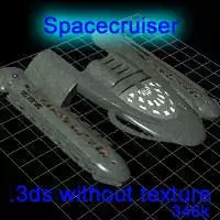 Space Ship Free 3D model get