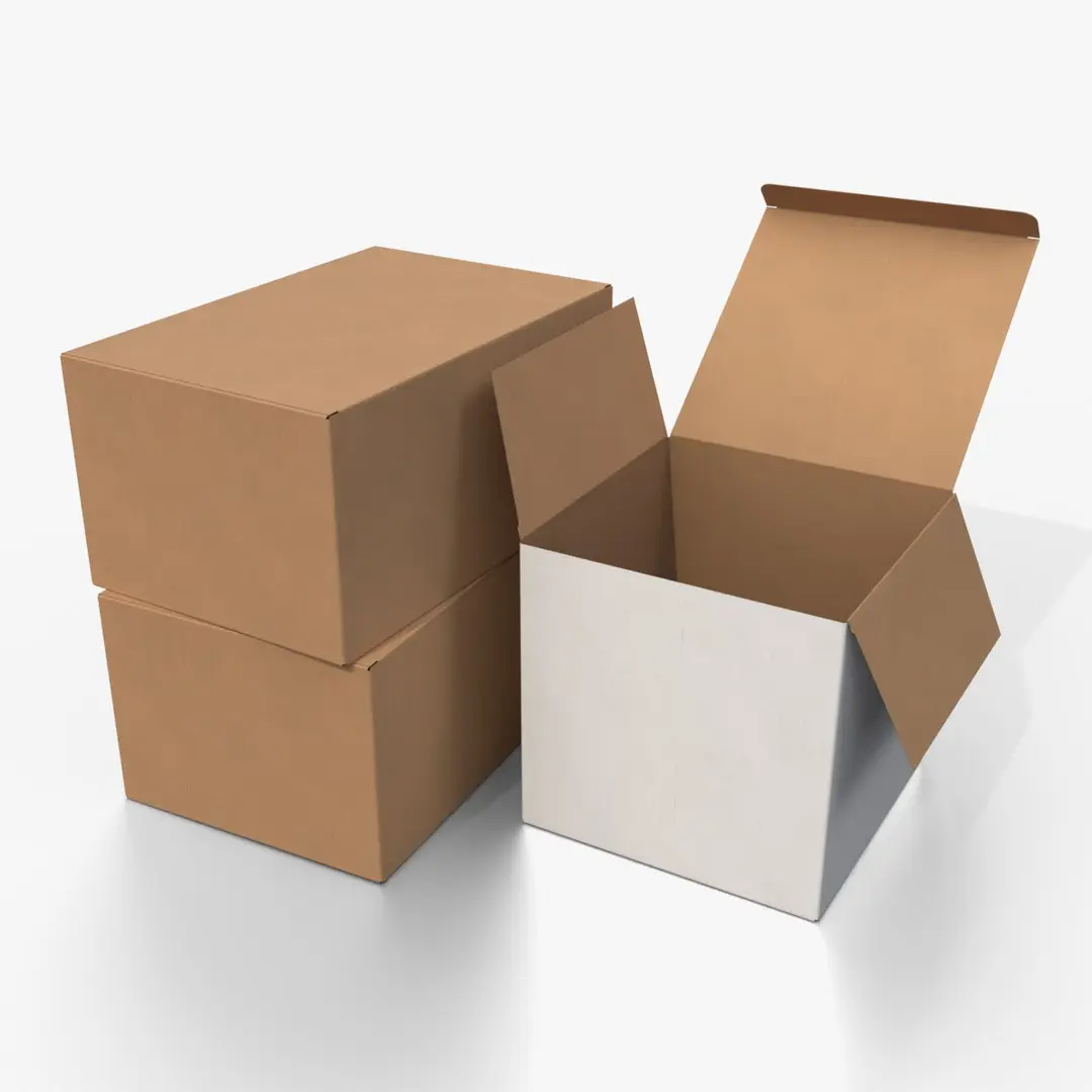Packaging Box Collection - Tuck Top Mix 3D model