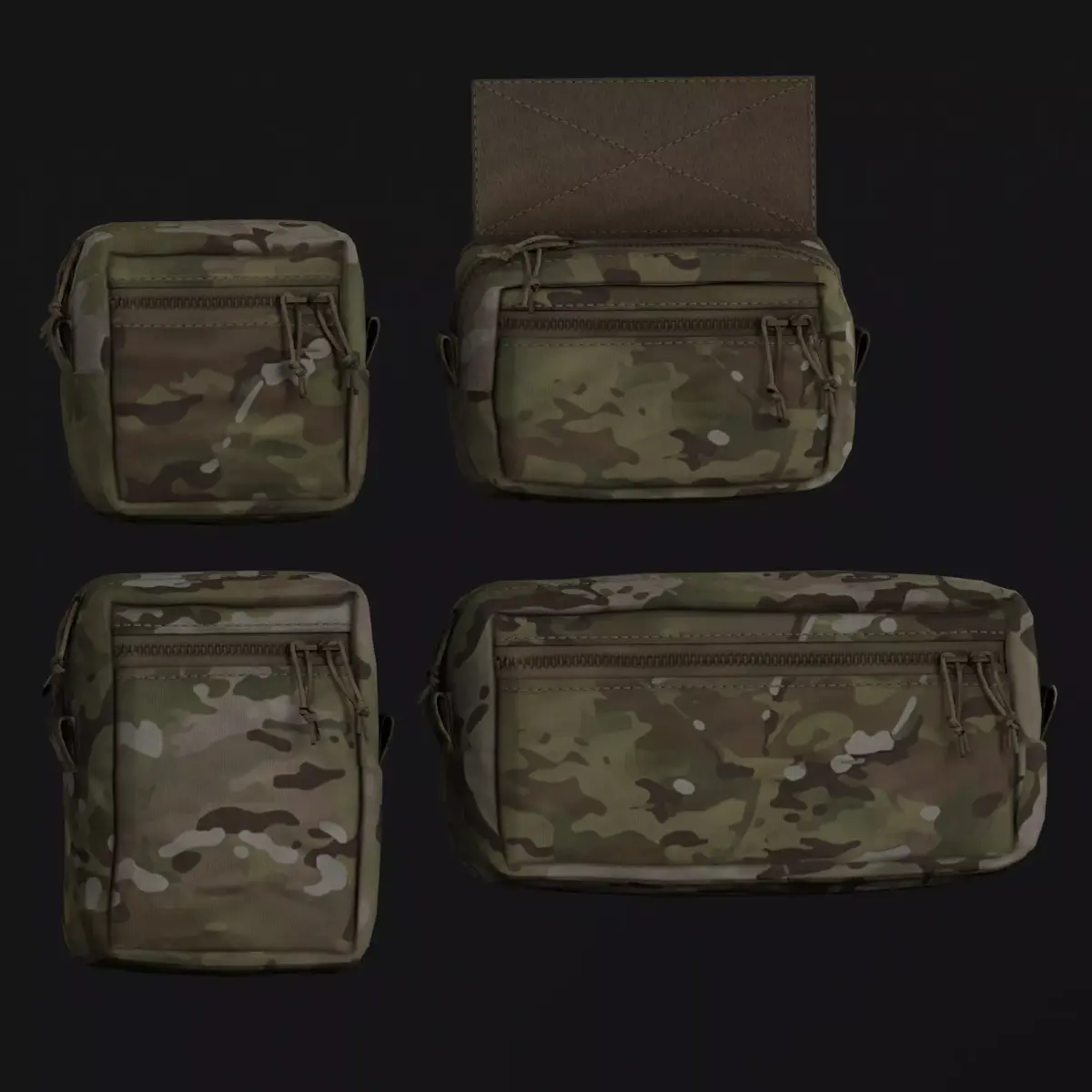 Spiritus Systems GP Pouch Suite Low-poly 3D model