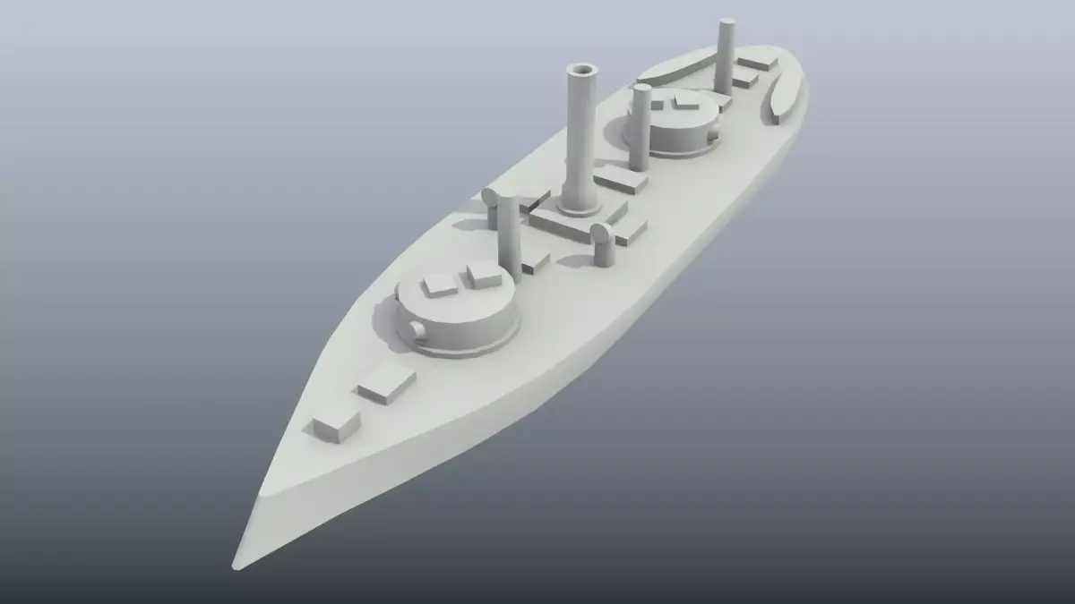 Brazilian Ironclad Silvado 3D print model