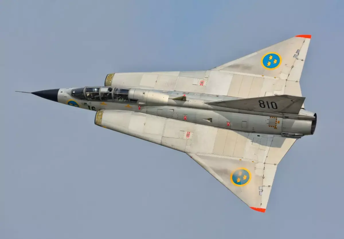 Saab 35 Draken 3D model purchase
