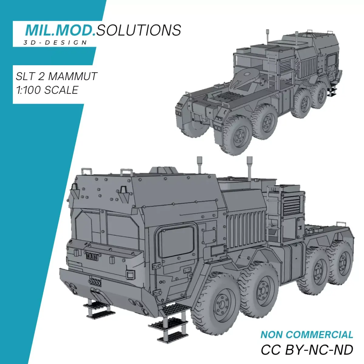 SLT Mammut 2 Bundeswehr 3D print model