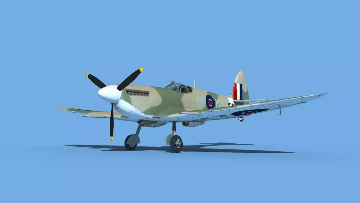Supermarine Spitfire Mk VIIIb V05 3D model