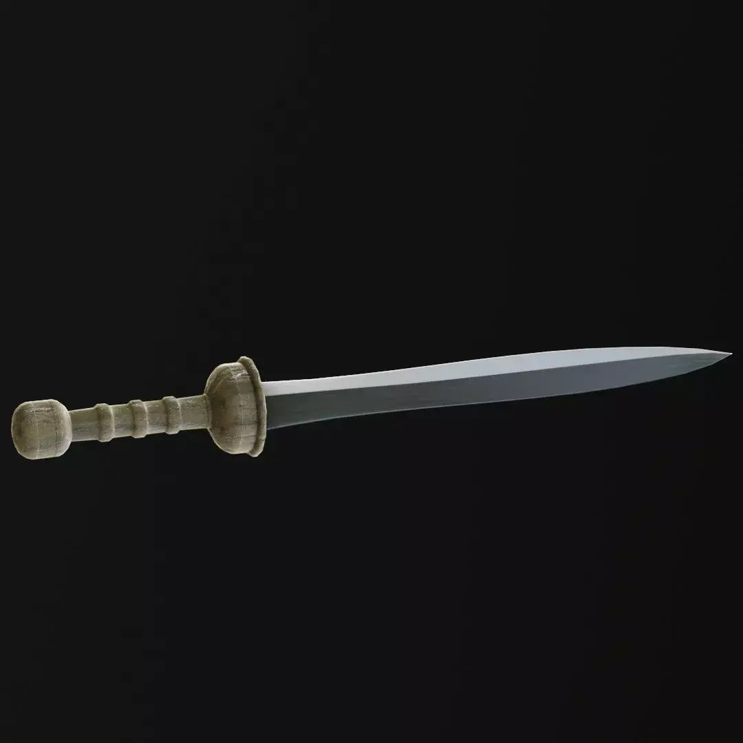 Gladiator Sword Low-poly 3D model
