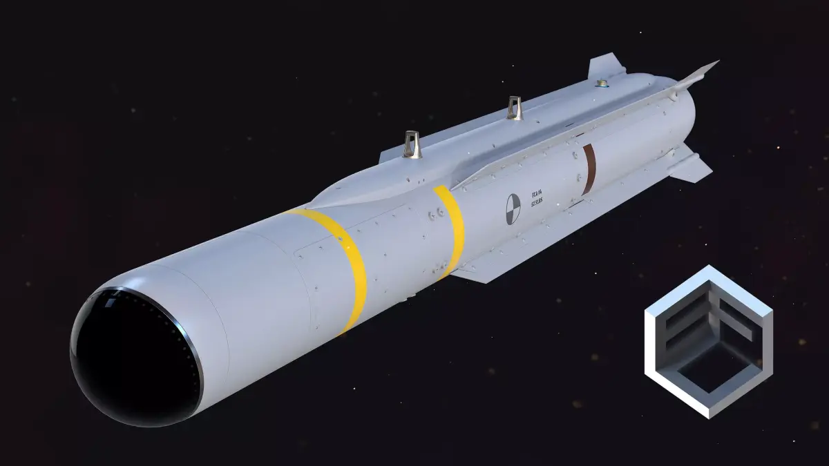 JAGM-F AGM 187-A  3D model