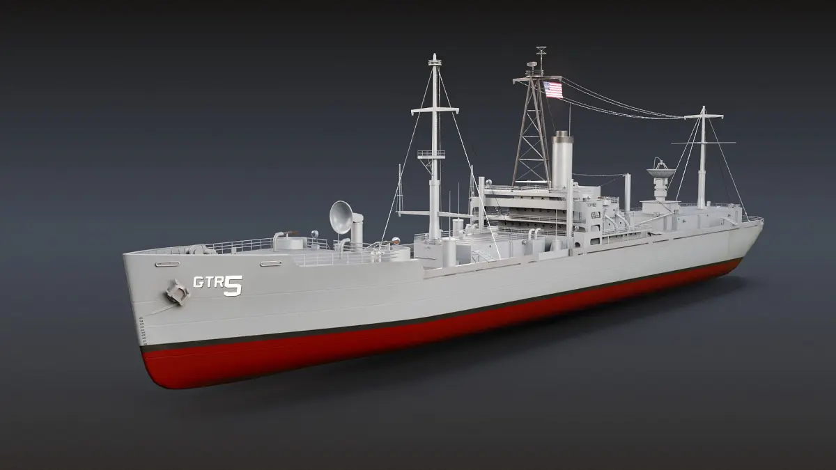 AGTR-5 USS Liberty  purchase 3D model