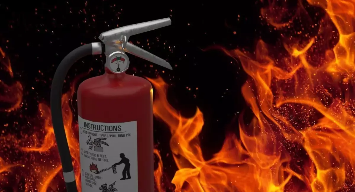 Fire Extinguisher Low-poly 3D model 57