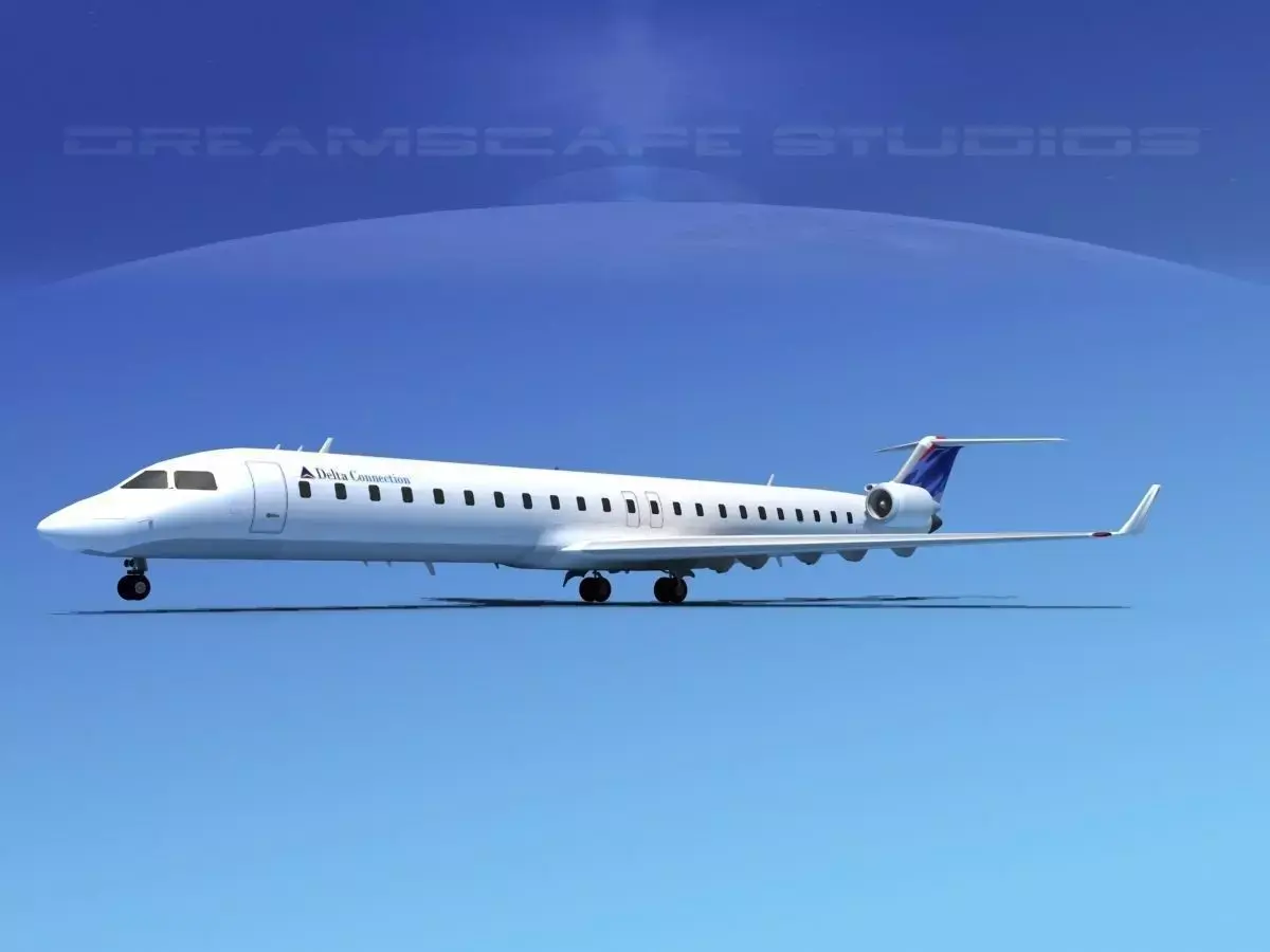 Bombardier CRJ900 Delta Connection 2 3D model