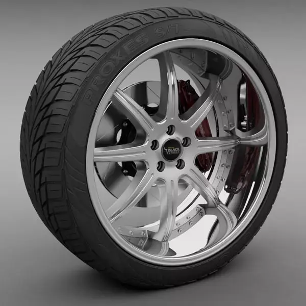 Savini Forged BS-3 Wheel 3D model
