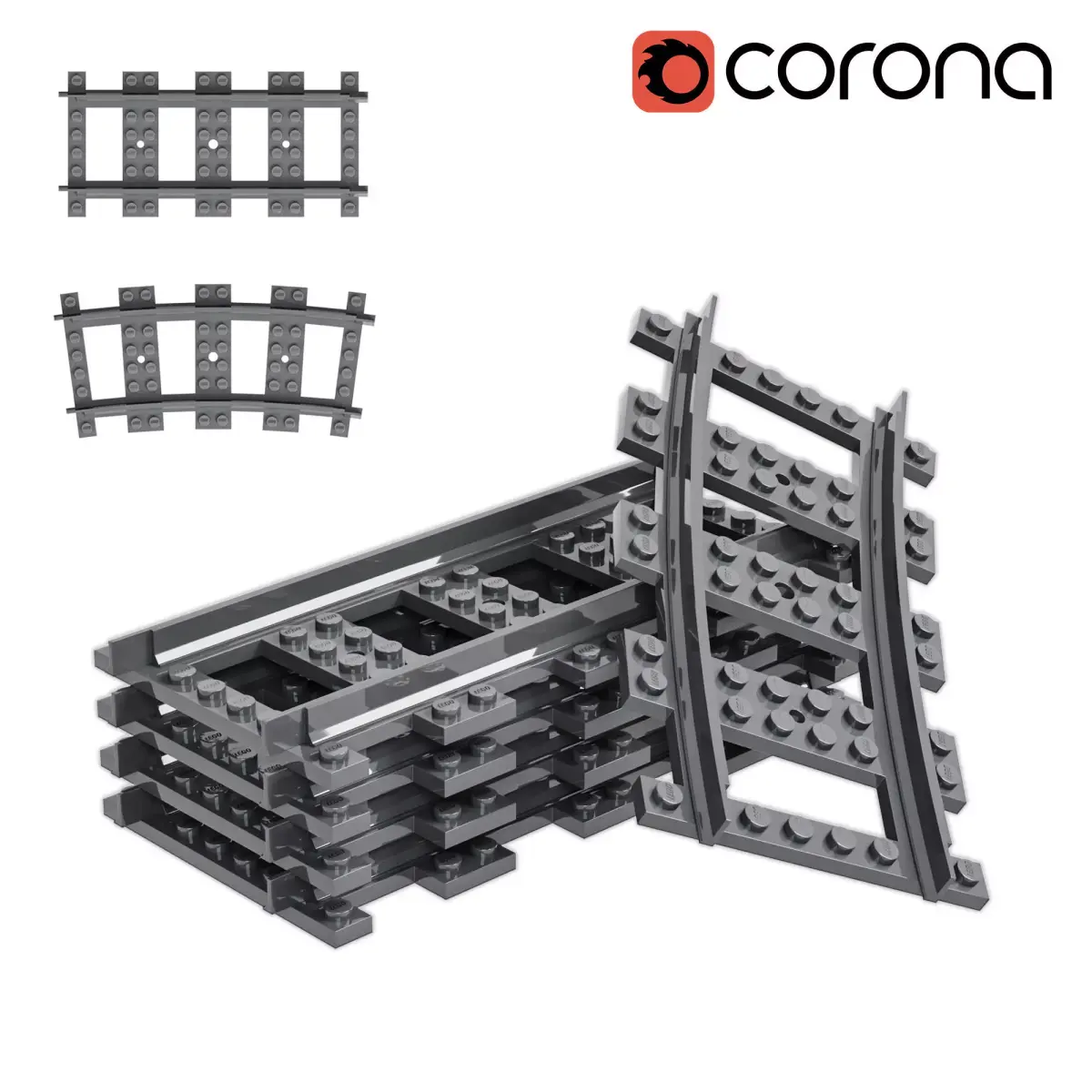 Lego Construction  3D model