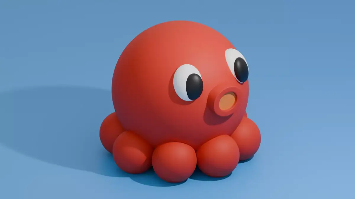 Octopus Tako 3D model