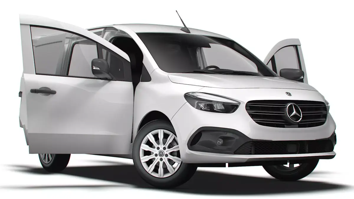 Mercedes Benz Citan SWB HQ Interior 2025 3D model