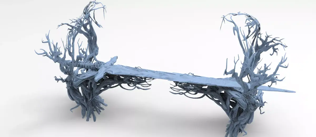 Avalon Gate Excalibur walkway 3D model