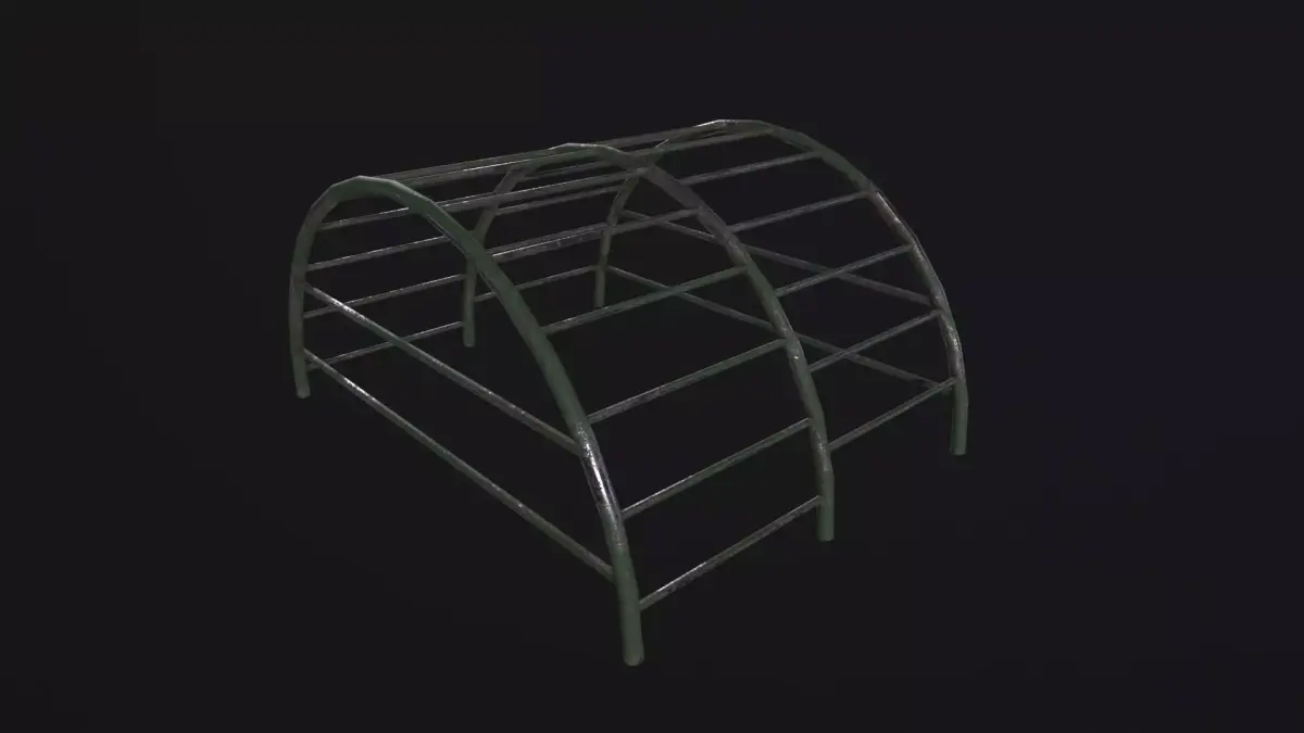 Soviet Oldschool Climber Low-poly 3D model purchase