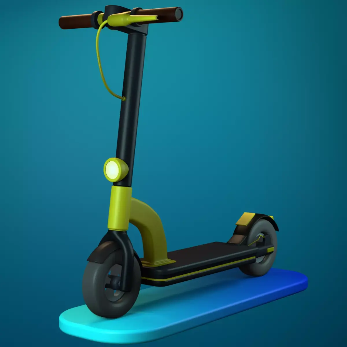 Electric  scooter  3D model