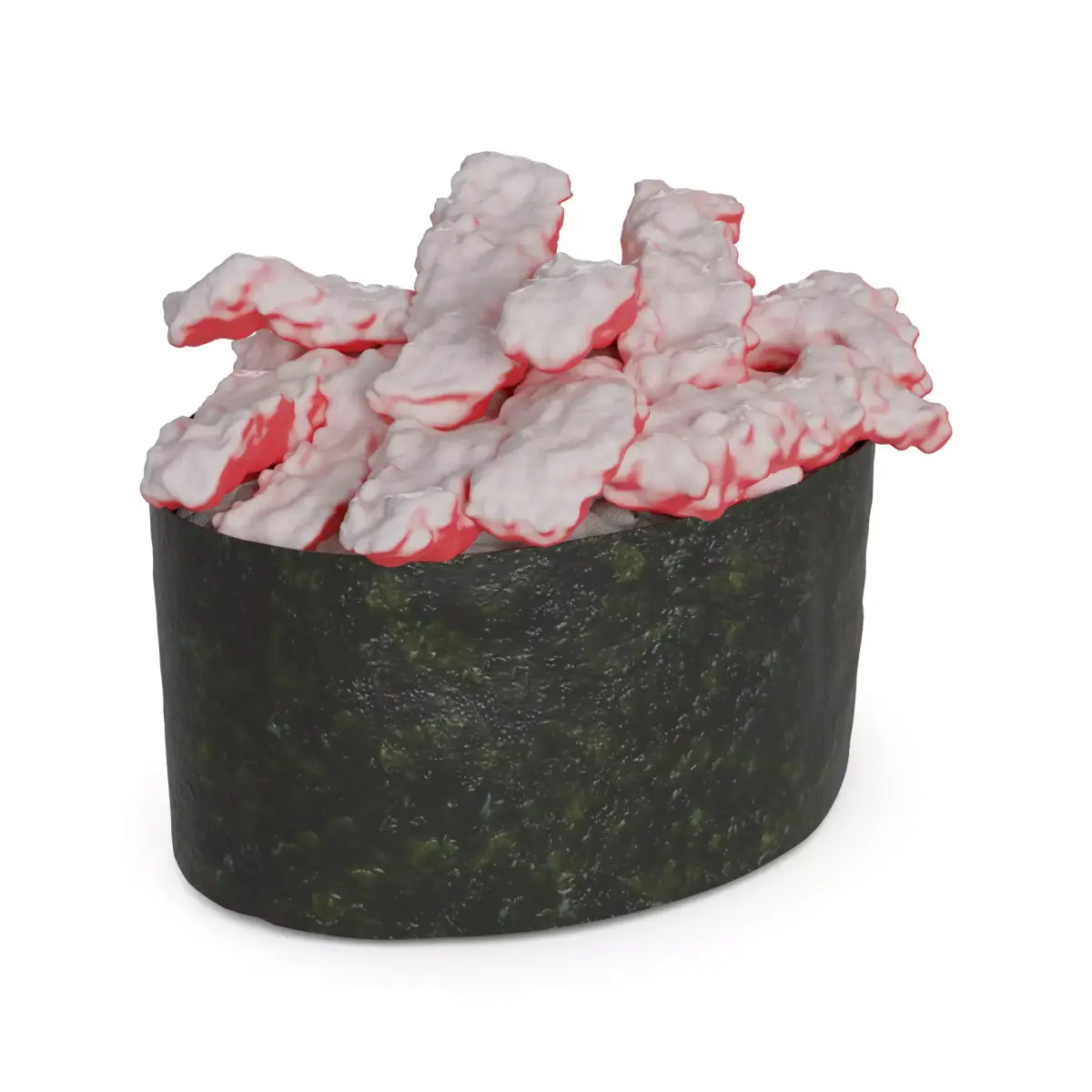 Sushi With curry sauce 3D model purchase