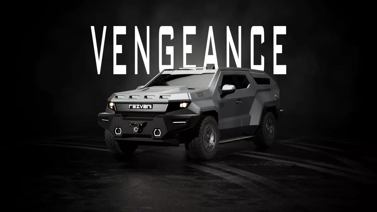 Rezvani vengeance Low-poly 3D model