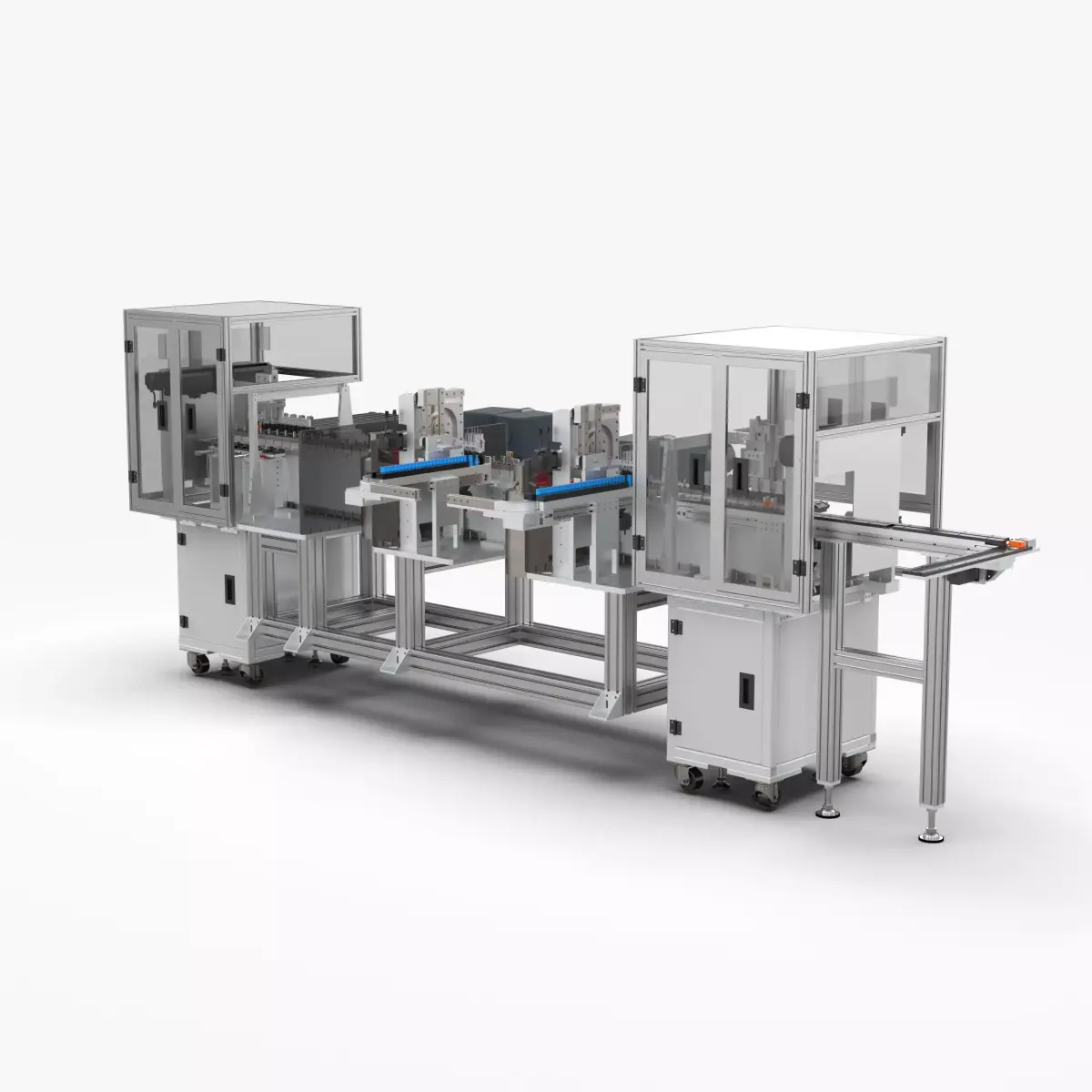 Automatic 18650 Battery X-Ray Testing Machine 3D model